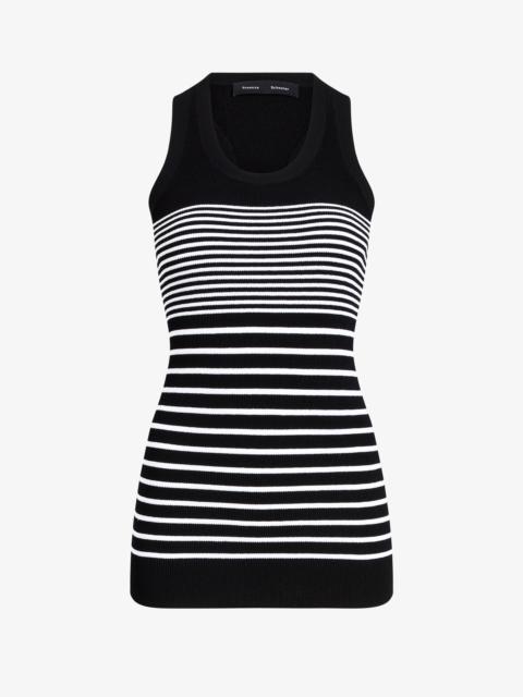 Proenza Schouler Roberts Top in Matte Viscose Rib
