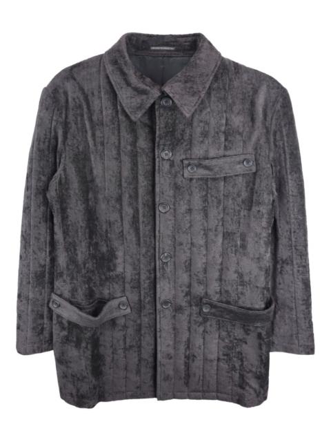 Yohji Yamamoto pleated linen jacket