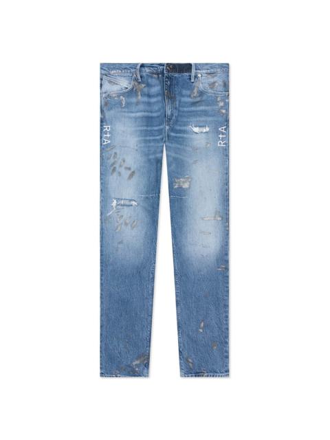 RTA BRYANT JEAN - MID BLUE/SILVER PAINTS