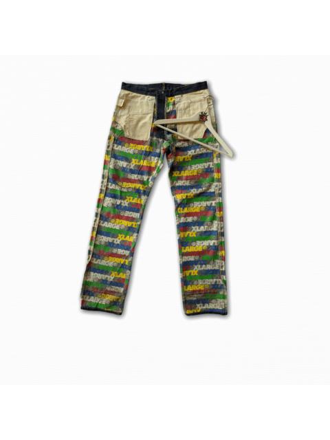Other Designers Distressed fullprint XLarge jeans/Number (N)ine