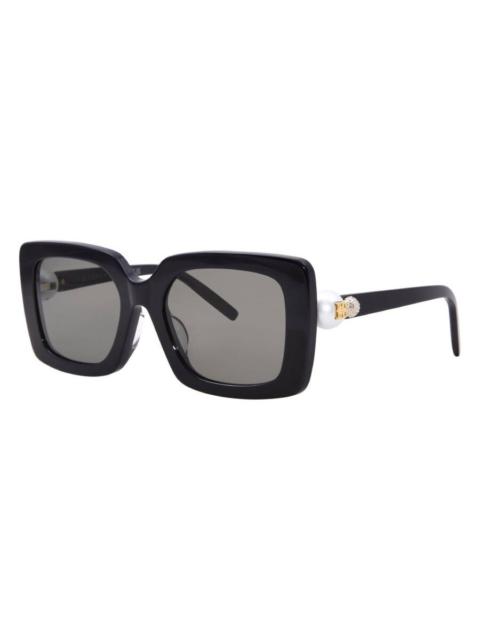 Givenchy Givenchy Grey Square Ladies Sunglasses GV40071F 01N 54