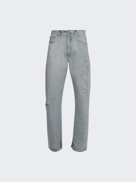 MM6 Maison Margiela 5 Pocket Jeans Light Blue