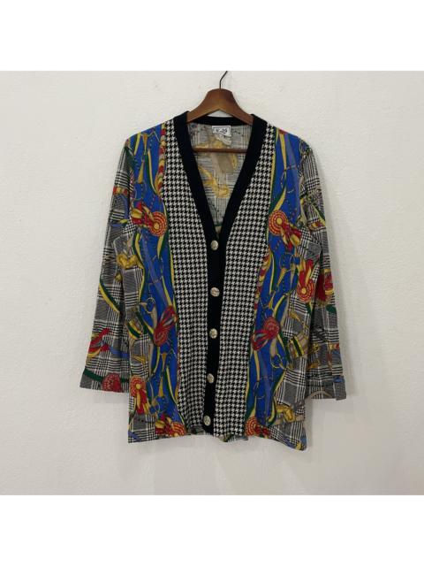 Other Designers Italian Designers - Vintage 90s Liola Multicolor Cardingan