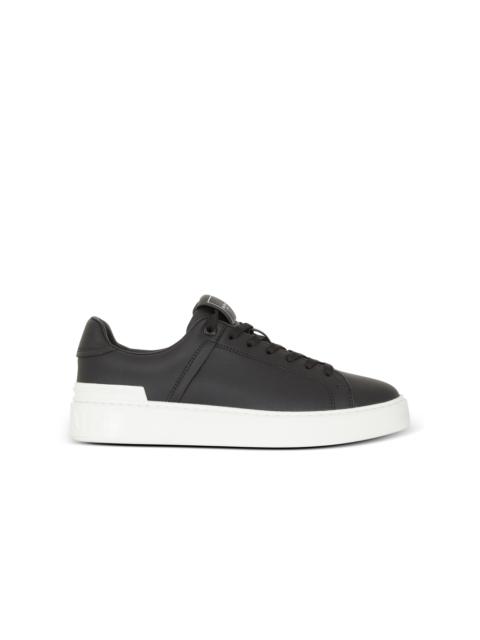 Balmain B-Court trainers in calfskin