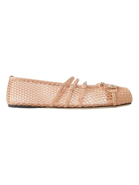 GUCCI Leather ballet flats