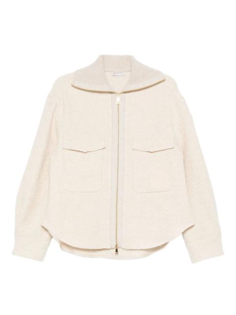 Moncler flap-pocket zip jacket