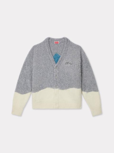 KENZO 'KENZO Winter Holidays' tinsel cardigan in mixed wool