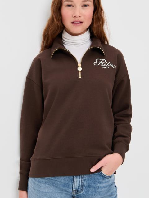 FRAME FRAME x Ritz Paris Half Zip Pullover
