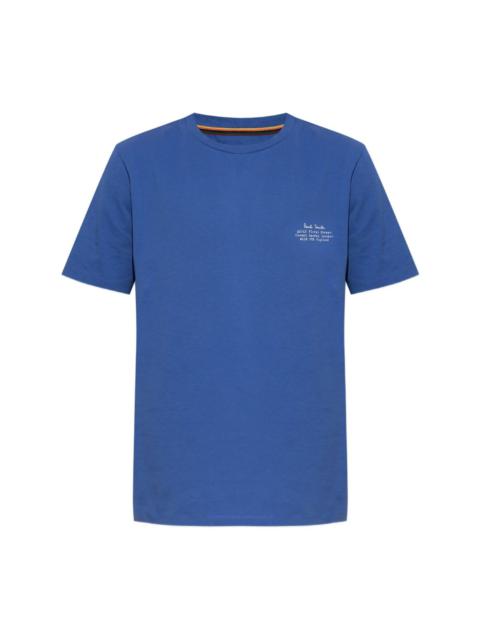 Paul Smith LOGO-PRINT CREW-NECK T-SHIRT