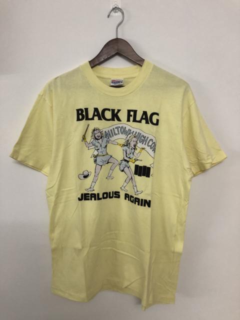 Other Designers Vintage - Vintage Bootleg Black Flag Punk Band Shirt