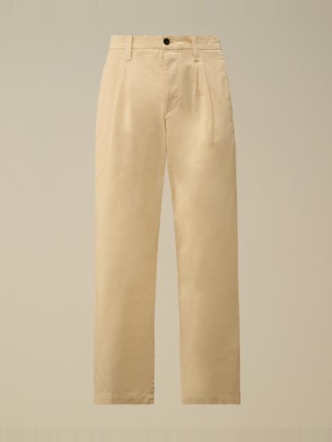 C.P. Company Cotton Gabardine Loose Chino Pants
