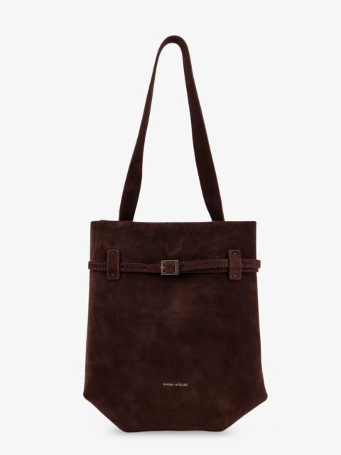 MANU ATELIER - Manu Atelier Mini Tote Du Jour Suede Shoulder Bag