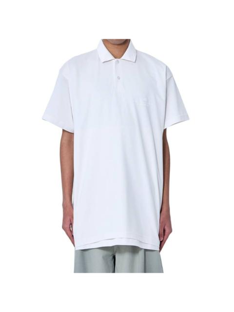 BALENCIAGA Balenciaga Intertwined Logo Short-Sleeve Polo Shirt