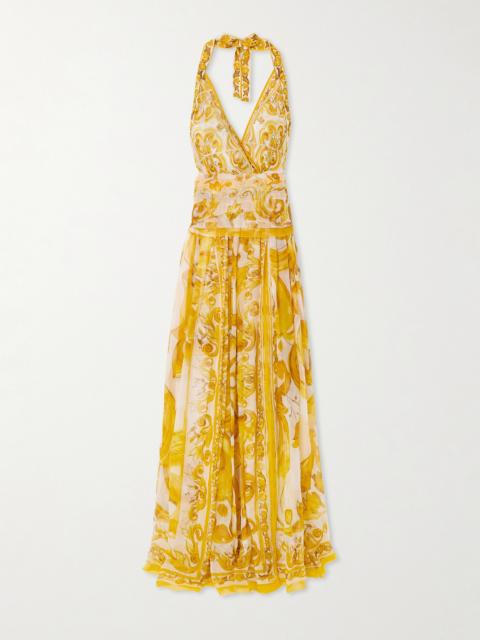 Dolce & Gabbana Long sequined mermaid dress | REVERSIBLE