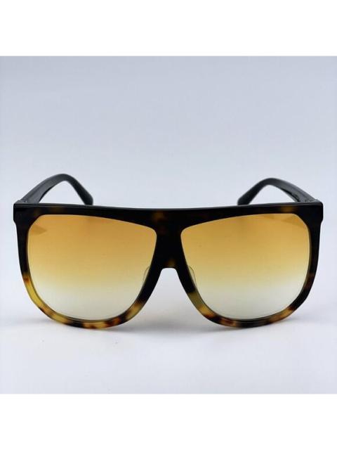 Loewe NEW Loewe LW40001F FILIPA 56E Dark Havana Blond Brown Shield Women Sunglasses