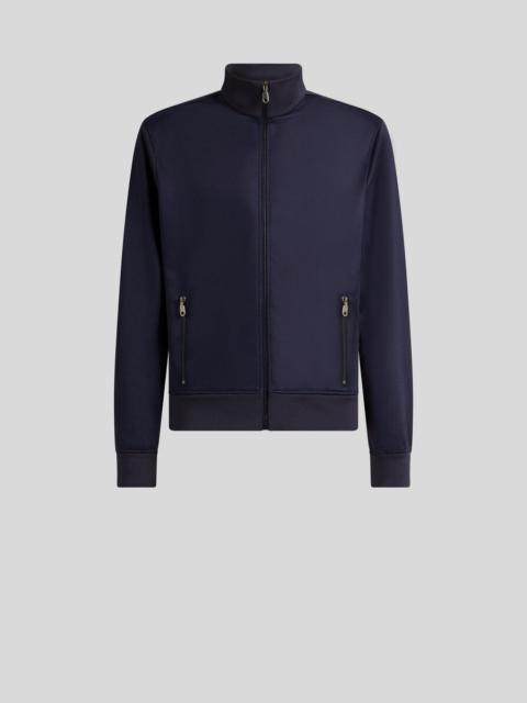 Etro SWEATSHIRT WITH ZIP AND OCTOPUS PRINT