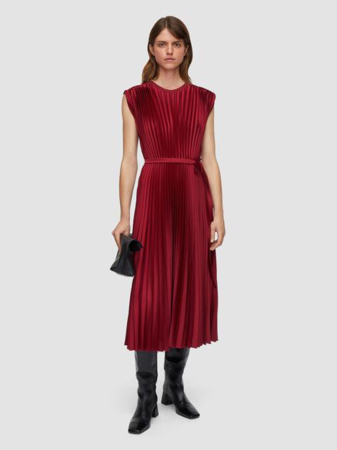 JOSEPH Volta Knit Weave Plissé Dress