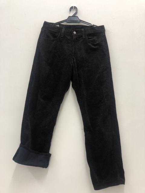Other Designers Japanese Brand - BLUE WAY Jeans Japan Two Tones Colour Corduroy Denim Pant