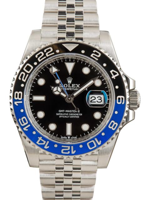 ROLEX Used Rolex GMT-Master II Ref 126710BLNR Blue & Black Batgirl