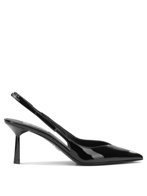 Prada Prada Patent Leather Slingback