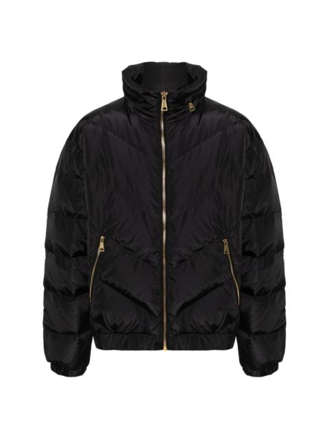 VERSACE JEANS COUTURE logo-print jacket