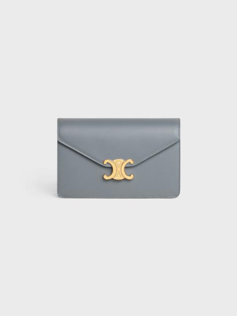 CELINE WALLET ON CHAIN MARGO in Shiny calfskin
