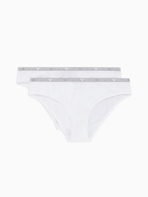 EMPORIO ARMANI Two-pack of Iconic logo briefs