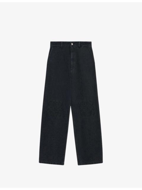 Loewe Anagram Baggy Denim Jeans