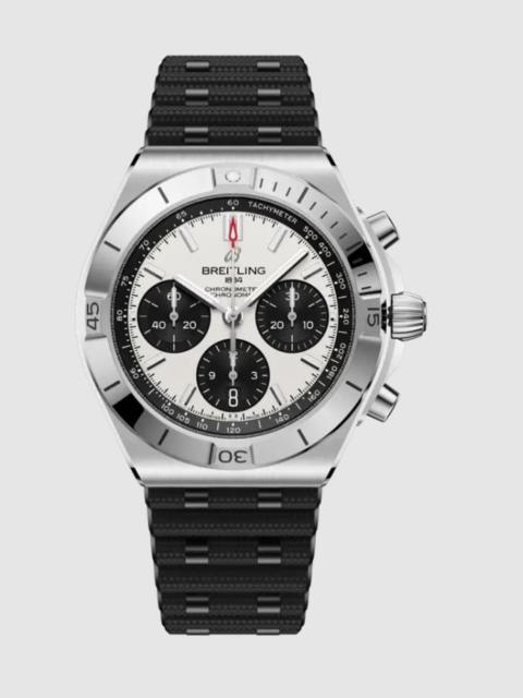 BREITLING Breitling Chronomat Chronograph Automatic Chronometer Silver Dial Men's Watch AB0158101A1S1