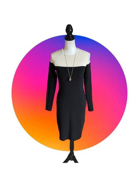 Other Designers 10 Crosby Derek Lam - Derek Lam 10C X Athleta Womens Colorblock Sweater Dress S Black Cream