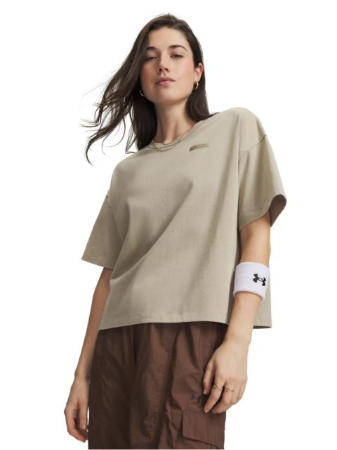 Under Armour Under Armour Women's Heavyweight Boxy Wash Short Sleeve T-Shirt