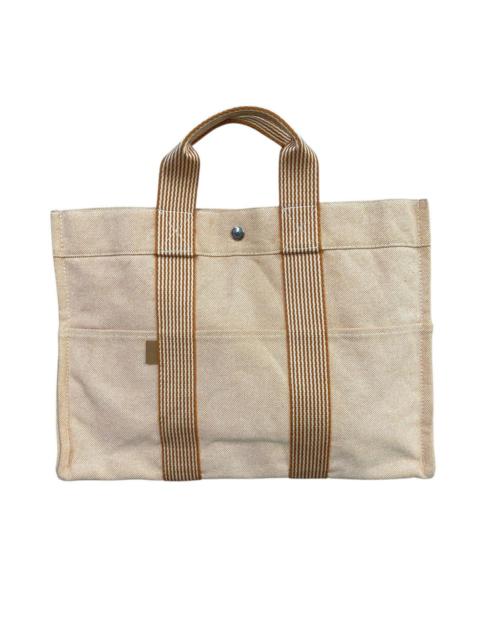 Hermès Vintage 90s hermes canvas totebag