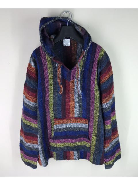 Other Designers Vintage - Last Call💥Vintage Vel-Mex Mexican Baja Hoodie