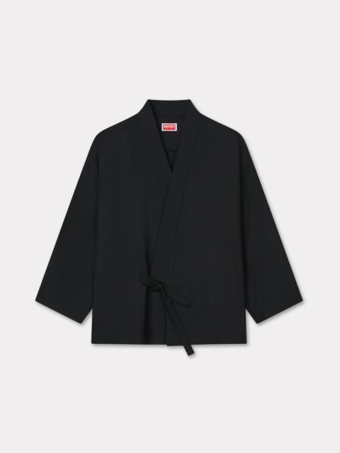 KENZO Kimono jacket in virgin wool