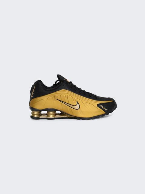 Nike Shox R4 Sneakers Metallic Gold/metallic Gold-black
