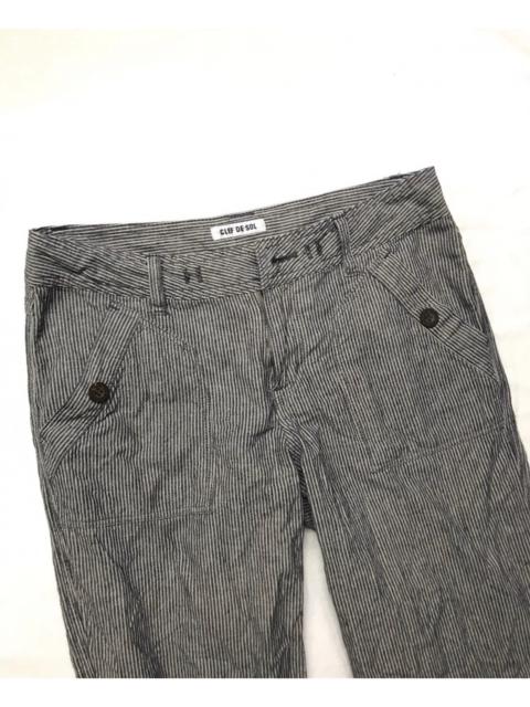 Other Designers Japanese Brand - JapaneseBrand ClefDeSol Hickory Striped Worker Pant