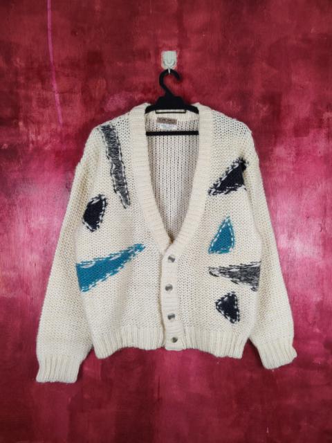 Other Designers Cardigan - Topics Specs Cream Knitwear Cardigan