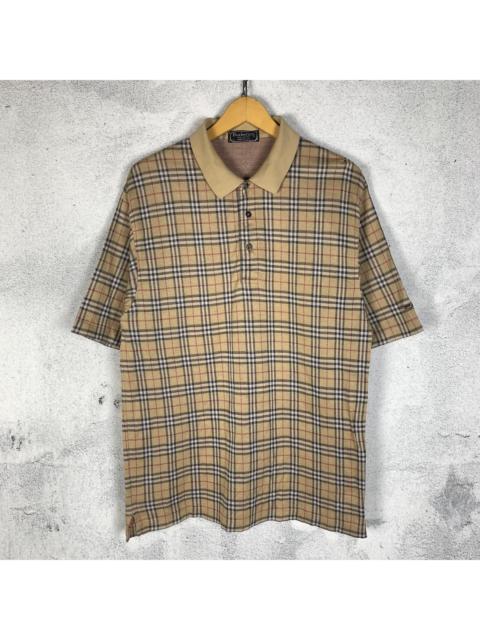 Burberry Vintage Burberry Nova Check Polo Shirt