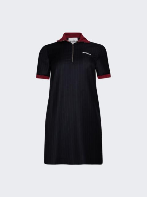 Miu Miu Mini Dress Bleu