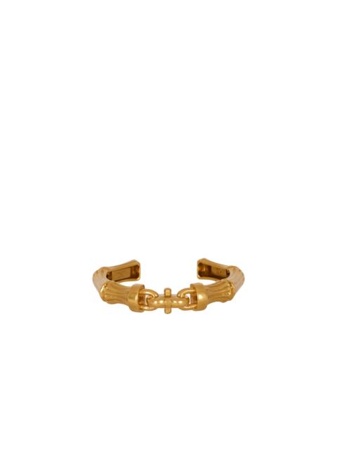 Balmain Brass bamboo Sync bracelet