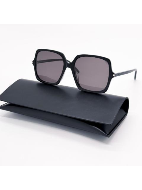 SAINT LAURENT NEW SAINT LAURENT SL591 001 BLACK WOMEN SUNGLASSES