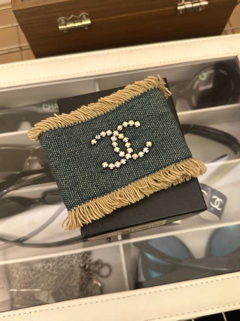 CHANEL Chanel vintage denim bracelet,