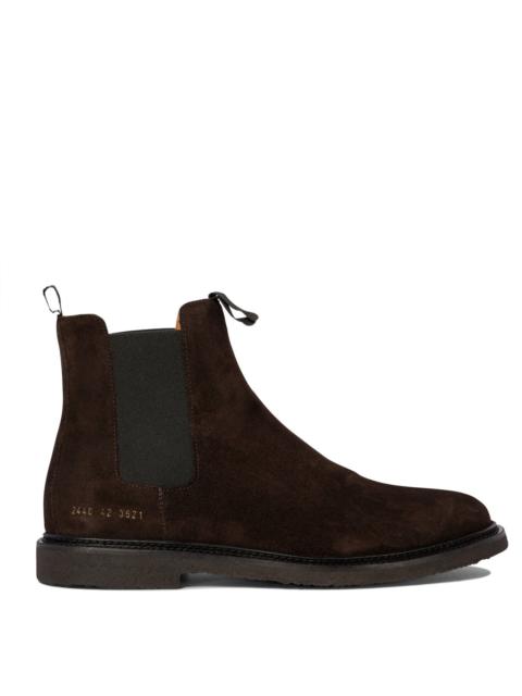 Common Projects Common Projects Suede Chelsea Ankle Boots