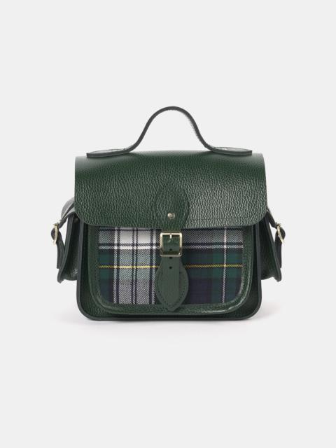 Cambridge Satchel The Traveller - Racing Green Celtic Grain & Campbell Tartan