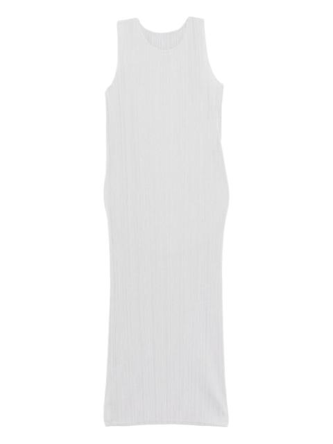Pleats Please Issey Miyake Pleats Please Issey Miyake Women Pleated Long Dress