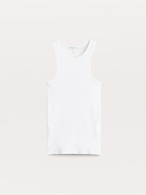 rag & bone The Essential Rib Tank
Rib Cotton T-Shirt