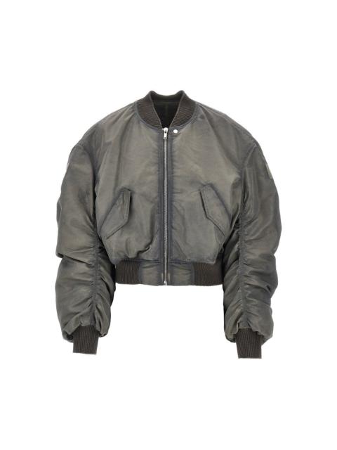 Rick Owens Rick Owens Secchia Flight Nylon Bomber Jacket Grey