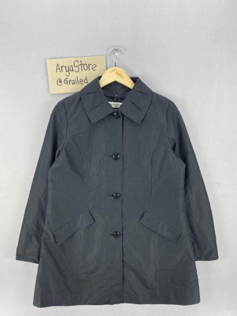 Archival Clothing - Christian Aujard Small White Dot Trench Coat
