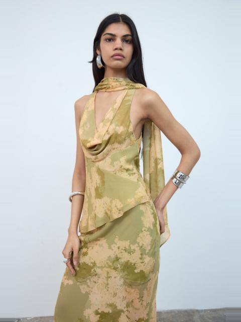 De La Vali DIOSA TOP IN EL CEREZO GEORGETTE