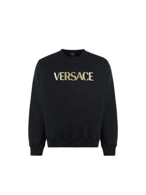 Versace Versace Cotton Logo Sweatshirt